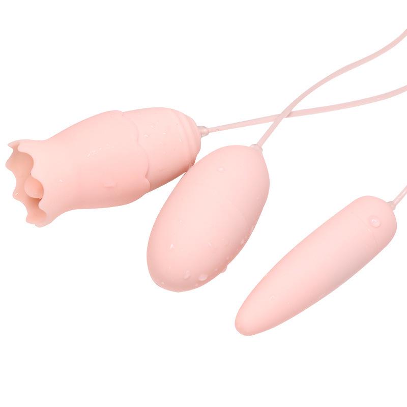 USB Rechargeable Dual Vibrating Egg Massager - Long-lasting Love, Female Vibration & Massage Toy