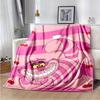 1pc Alice in Wonderland Printing Blanket Soft, All Season Throw for Living Room, Bedroom,Personalized Gift with Adorable Cartoon Design
