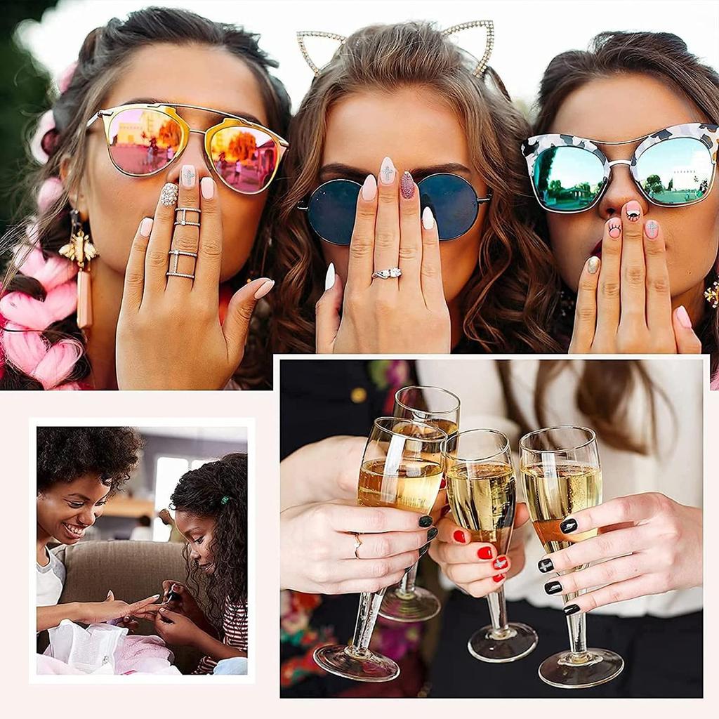 Aurora-Puder, Set mit 4, Perlen-Nagelpuder, Spiegel-Nagelpuder, Metallischer Gel-Nagelpuder, Feine Partikel, Magischer Spiegel, Nagelkunst, Hologramm-Design,