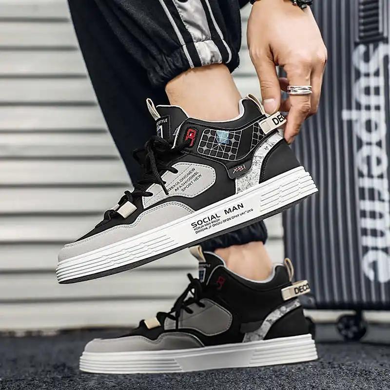 Fashion Synthetic Leather Plateforme Women Shoes Flats Loafers Tenisky Panske Casual Woman Sneakers Sport Tensi Sneackers Bascket