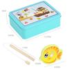Tin Box 15-Piece Magnetic Fishing Toy for Parent-Child Interaction & Early Education