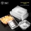 Qiwei Disposable Lidless Transparent Fruit Box