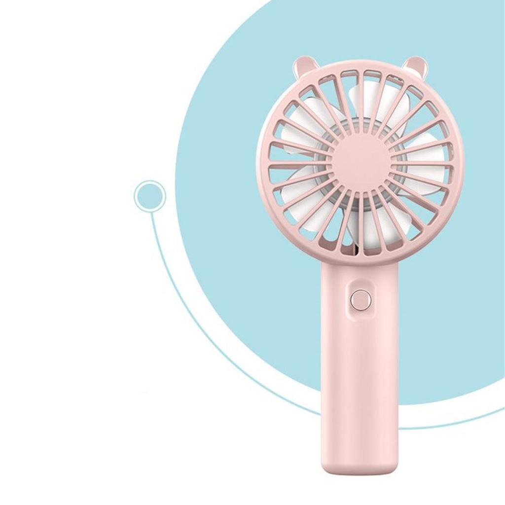 Handheld Fan Portable Fan Rechargeable Small Pocket Fan with 3 Speed USB Fan for Office Outdoor Indoor Pocket Fan