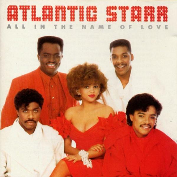 

CD ATLANTIC STARR - All in the Name of Love 9255602 Warner Bros. Re 1987 Non Japan Soul/Funk Used