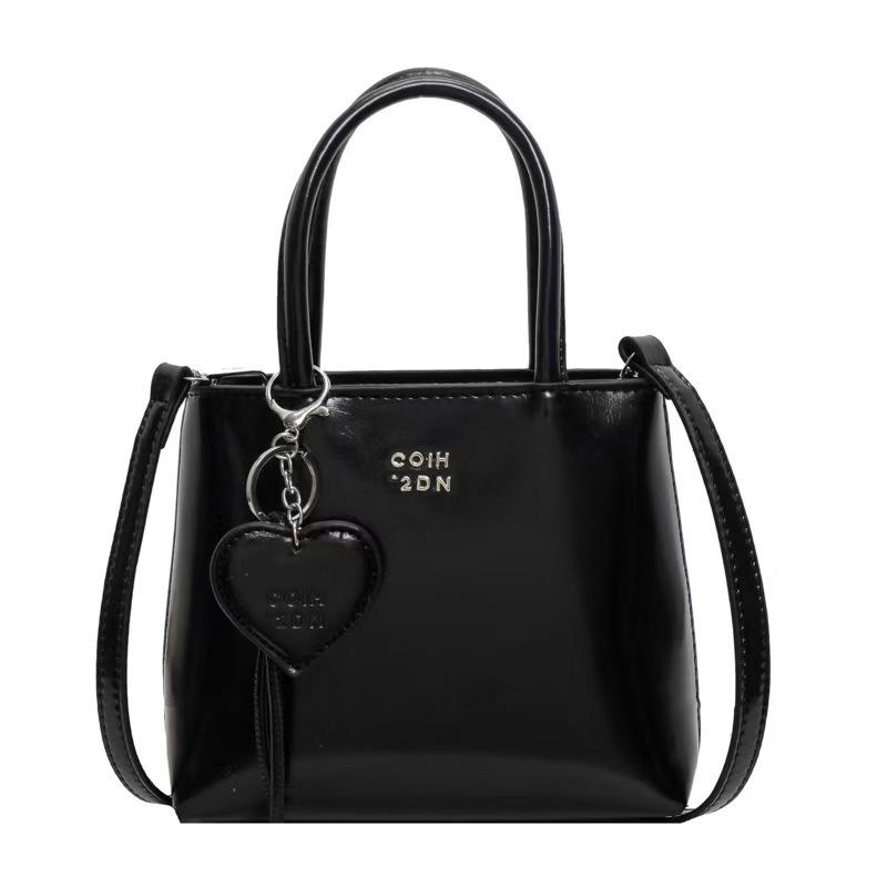 

Женская сумка Простая и модная женская сумка большой вместимости Сумка через плечо Сумка-мессенджер чёрный