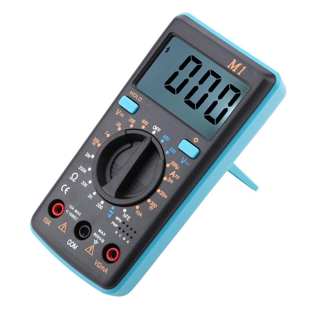 ANENG M1DCAC Spannung Strom Widerstand Digital Multimeter Tester 0 Grad Celsius 50 Grad Celsius (blau)