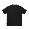 Li Ning Letter Round Neck Comfortable Versatile Breathable Short Sleeve T-Shirt Unisex T-Shirt Black AHSVB33-1