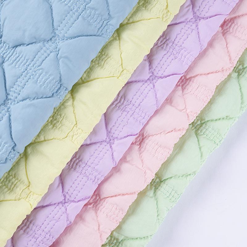 1m*1.4m Nylonowy Krep Pikowana Bawełna Tkanina Haftowana Tkanina Podszewkowa na Torebkę Bagaż Kosmetyczki Odzież