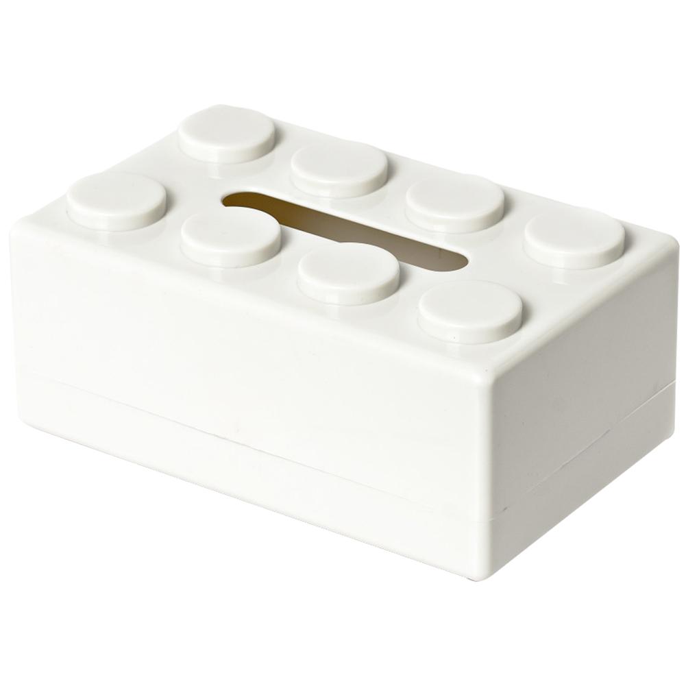 Kreativní dávkovač papírových kapesníků z kostek roztomilý obal na kapesníky úložný box na kapesníky do obývacího pokoje ložnice koupelny domácí kanceláře