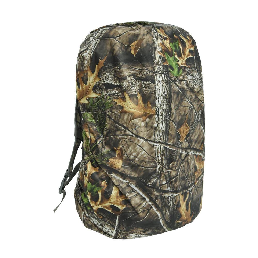 Tactical Waterproof Backpack Cover Dustproof Sports Bags Rain Cover Outdoor Hiking Camo Backpack Protective Cover 80L