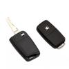 2 Piezas 14mm Adhesivo Emblema Llave de Coche Mando a Distancia Insignia Audio Adhesivo para Jetta Passat Polo Tiguan Touareg