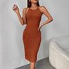 Ladies Elegant Spring and Summer Clothing Casual Sleeveless Tights European and American