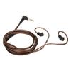 Headphone Sound Cable Noise Reduction Replacement Headphone Upgrade Cable for 2 Pin 0.78mm Headphones