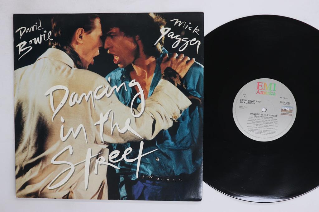 12inch Record DAVID BOWIE MICK JAGGER  Dancing In The Street 12EA204 EMI AMERICA 1985 UK Rock Used