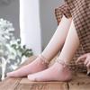 1Pair Breathable Lace Ruffle Socks Elastic White Frilly Socks Women Ankle Socks  Women Girls