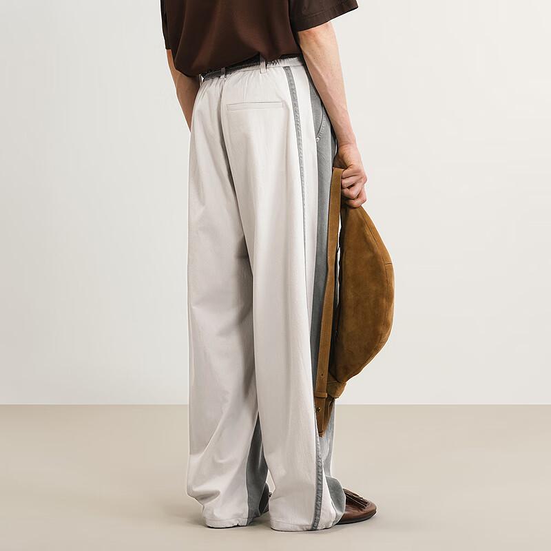 CROQUIS Men's 9P4E14200 Loose Curved Blade Denim Jeans