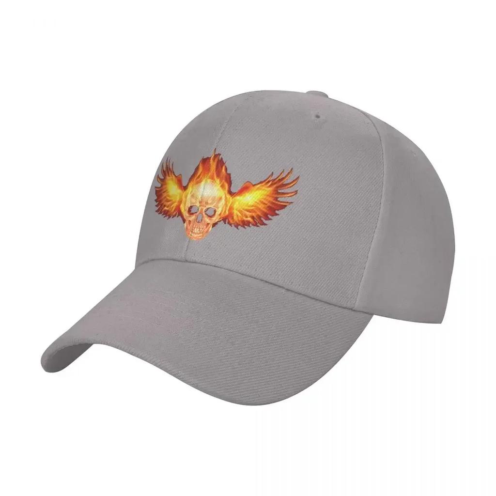 Flame Skull Logo 1013 Hat Caps Men Men's Hats Cap Man Summer Cap  Man Hat Baseball Cap