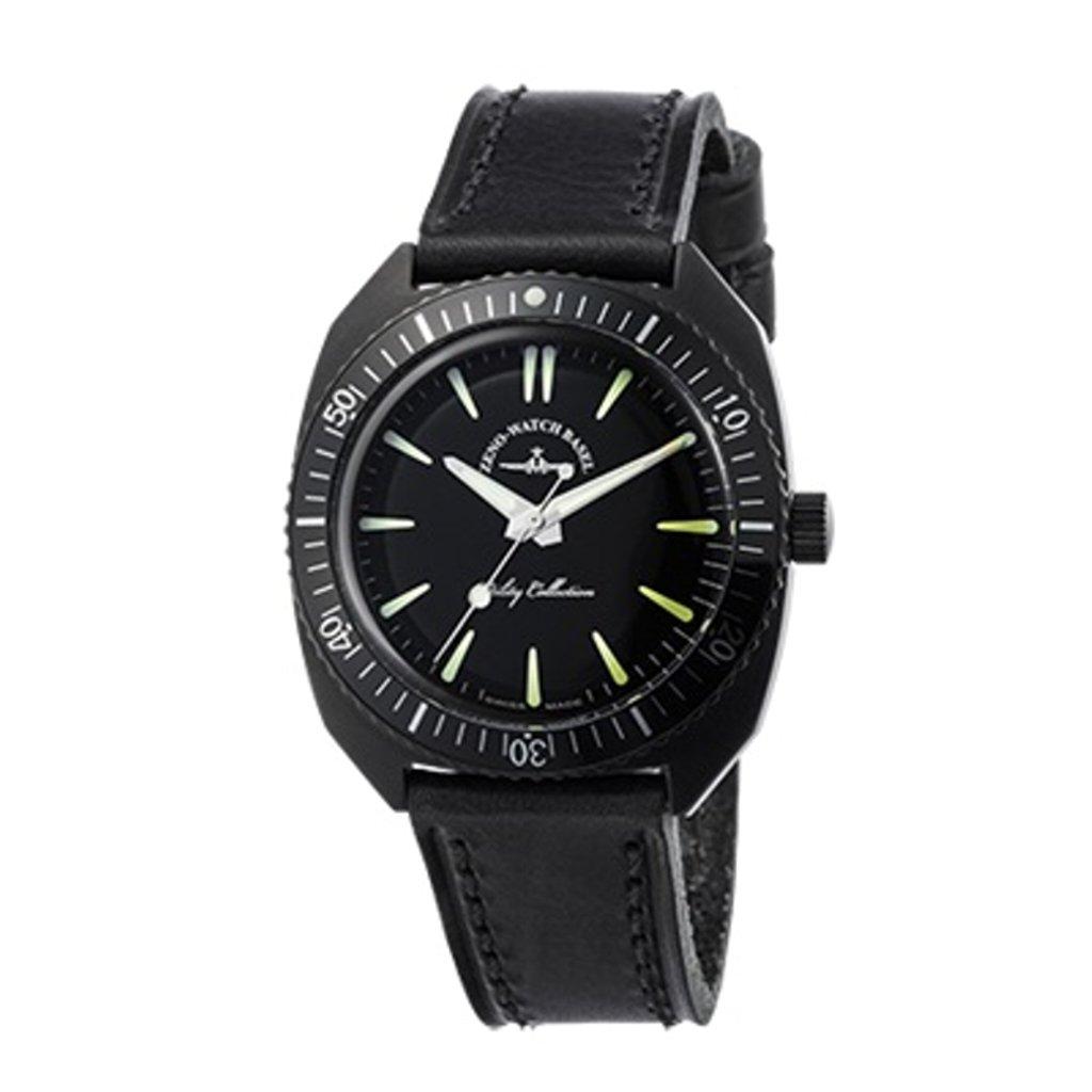 

ZENO WATCH Quartz Equipped with unidirectional rotating bezel Japan limited edition model import warranty 1 year [ZENO WATCH] ZN102-BB-LBK [Regular