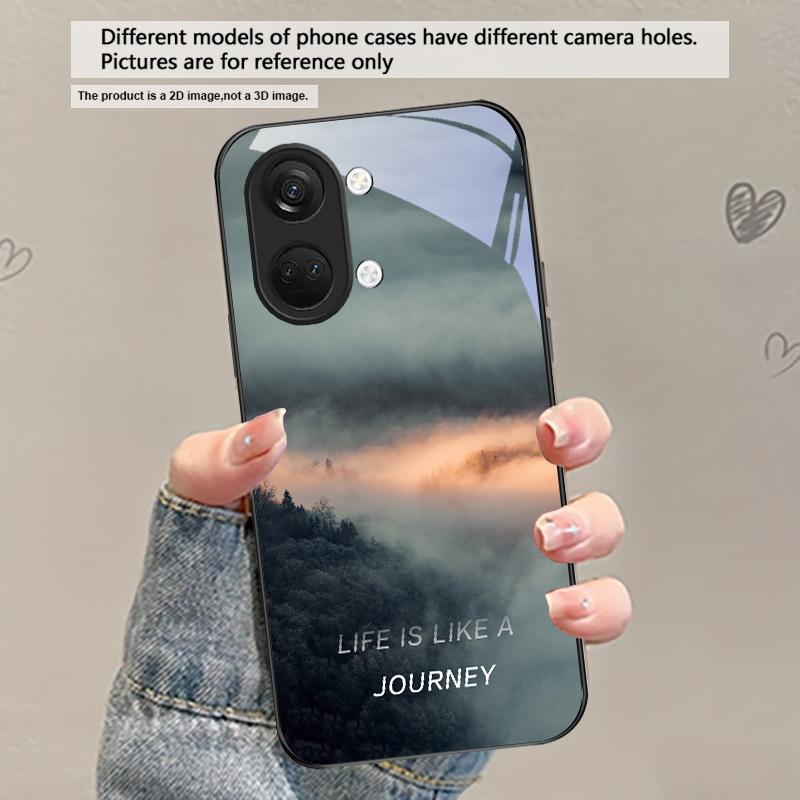 

Lake Aurora Ice Surface For OnePlus Ace 2 3 2V 5 Pro Nord CE 2T 2 3 Lite N20 N30 6 7T 8 8T 9 10 Pro 11R 12R 13R Glass Phone Case OnePlus Ace 5