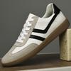 Fashion Spring New Collection Men's Vulcanize Shoes Lace-Up Casual Outdoor Flats Leather Classic Men's Walking Shoes Male Skate Footwear