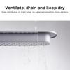 Kitchen Telescopic Sink Drain Rack Sink Dish Towels Soap Sponge Storage Basket