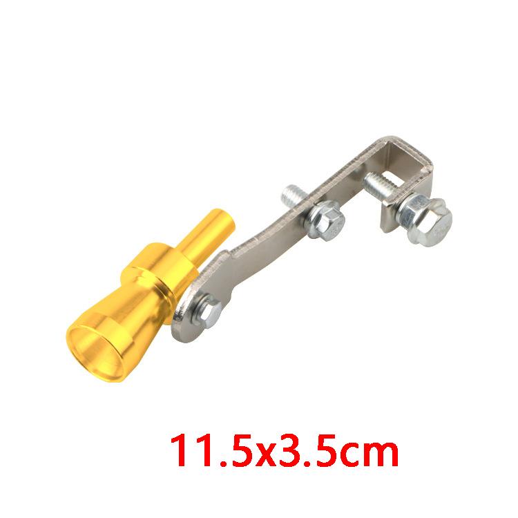 Universal Turbo Sound Auspuffpfeife für Auto Turbo Sound Simulator Pfeife Auspuffrohr Schalldämpfer 18mm Fahrzeug Auto Zubehör