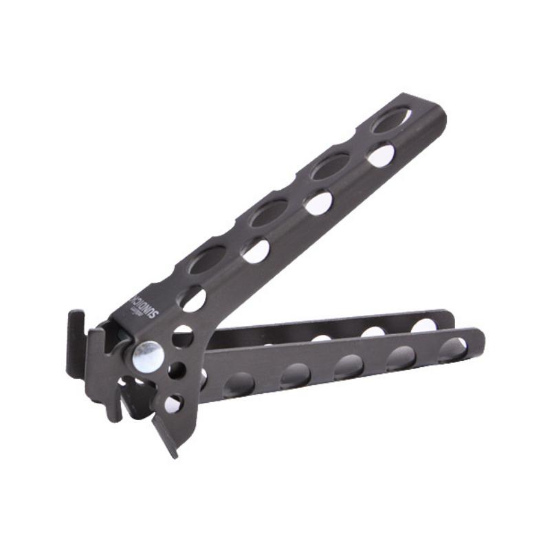 Camping Anti-hot hrnce Pánev Nádobka Držák rukojeti proti opaření Svorka pro venkovní vaření Piknik Turistika Grilovací nádobí