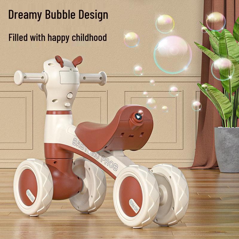 Alpaka čtyřkolová balanční koloběžka pro batolata (1-3 roky)