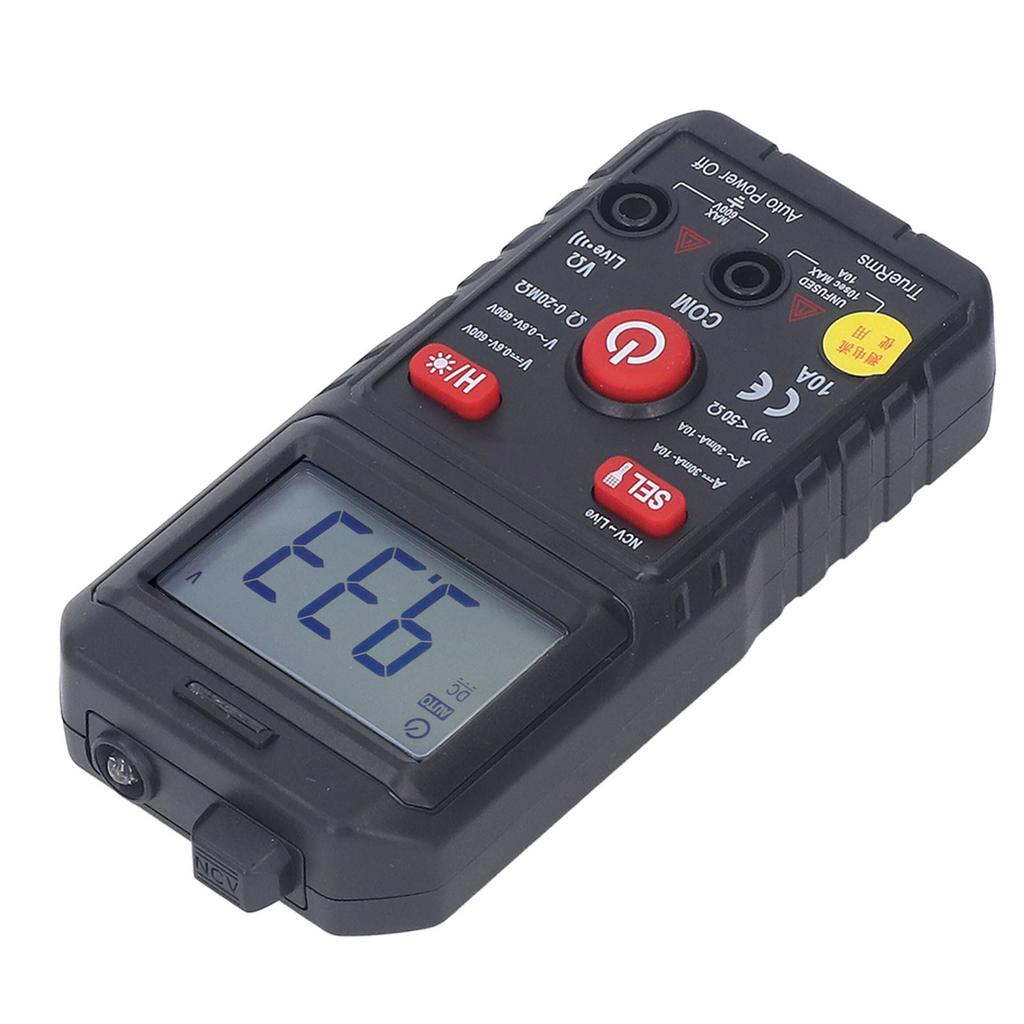 Digital Multimeter Accurate Measurement Quick Response Portable Electrician Meter Voltmeter