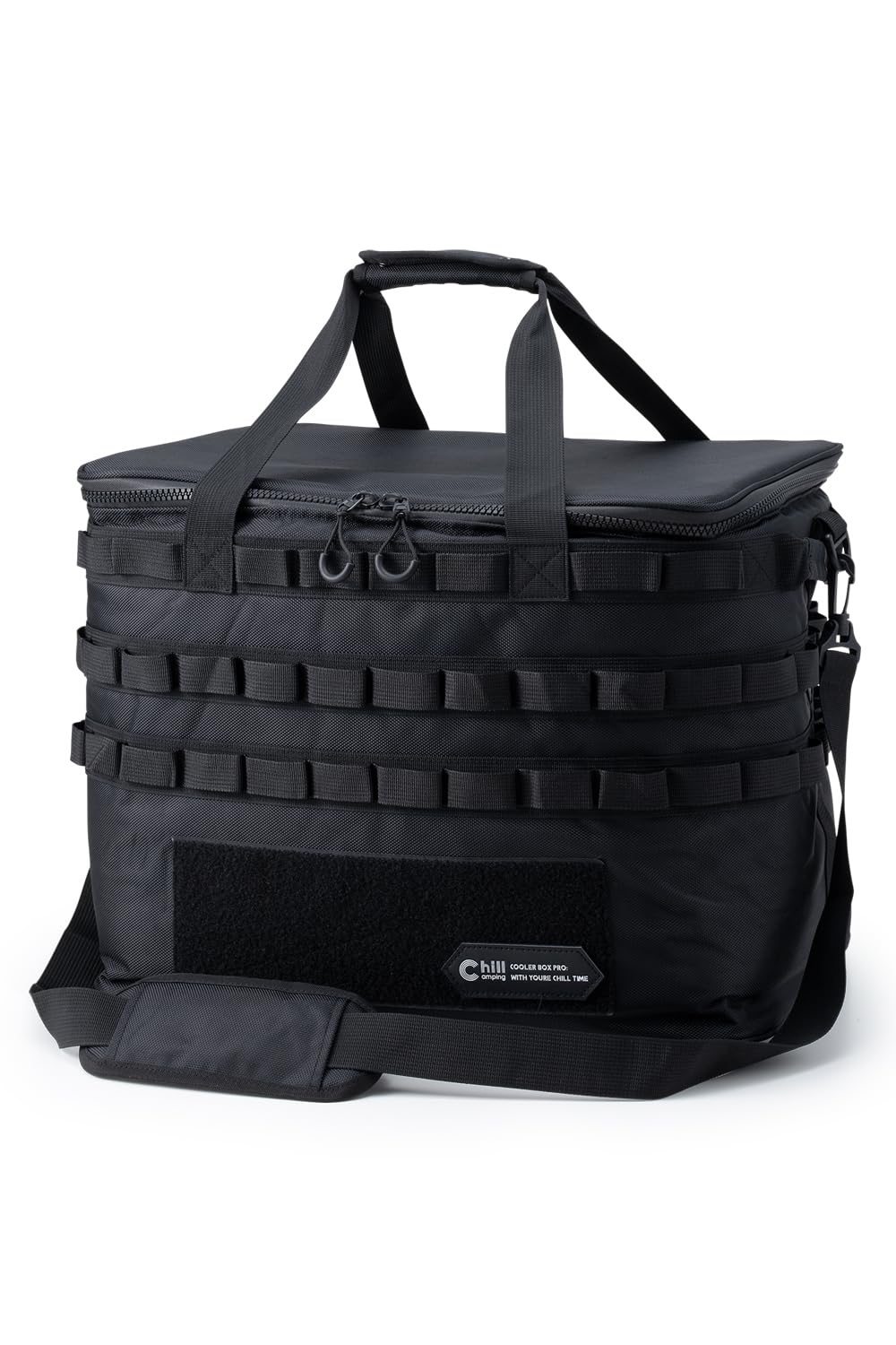 

ChillCamping Cooler Soft Insulated Cooler Outdoor Camping Box, Cooler, Bag, (Black PRO)