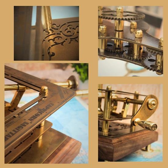 45,72 cm Planetenmodell Heimdeko Sonnensystemmodell Perfektes Einweihungsgeschenk, Geschenk für Ehemann, Tellurion, Elegante Funktionale Dekoration