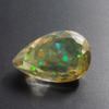 Lab Created Doublet Opal Pear 12 Ct Excellent Certified Loose Gemstone