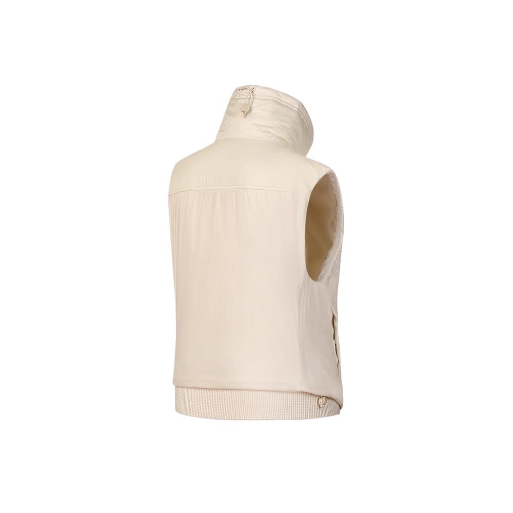 New FILA Vest Women's Brown Beige Khaki A11W515905F-LK
