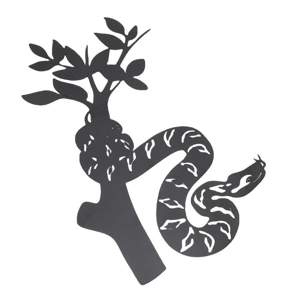 Snake Metal Wall Decor Modern Abstract Wall Art Hanging Decor for Living Room Bedroom Bathroom