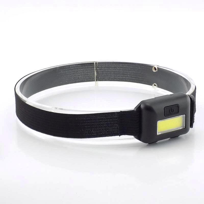 Mini Small COB Headlamp AAA Battery Head Light Lamp Torch Lampe Frontale Headlight Flashlight Lantern Hoofdlamp Fishing