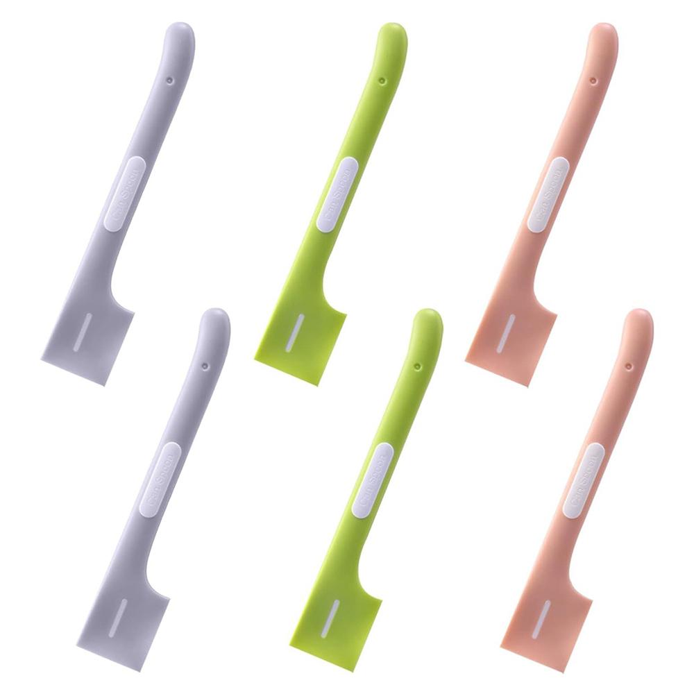 6Pcs Silicone Pet Food Can Spoon For Dogs Cats Mixing Spoon