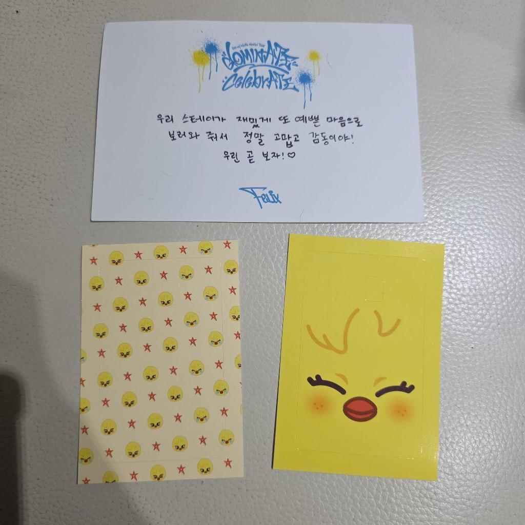 [USED] POPUP CELEBRATE Straykids Felix Admission Bonus Pogari