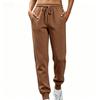 Women's Mid Rise Drawstring Joggers Slim Fit Sweatpants Casual Sports Pants