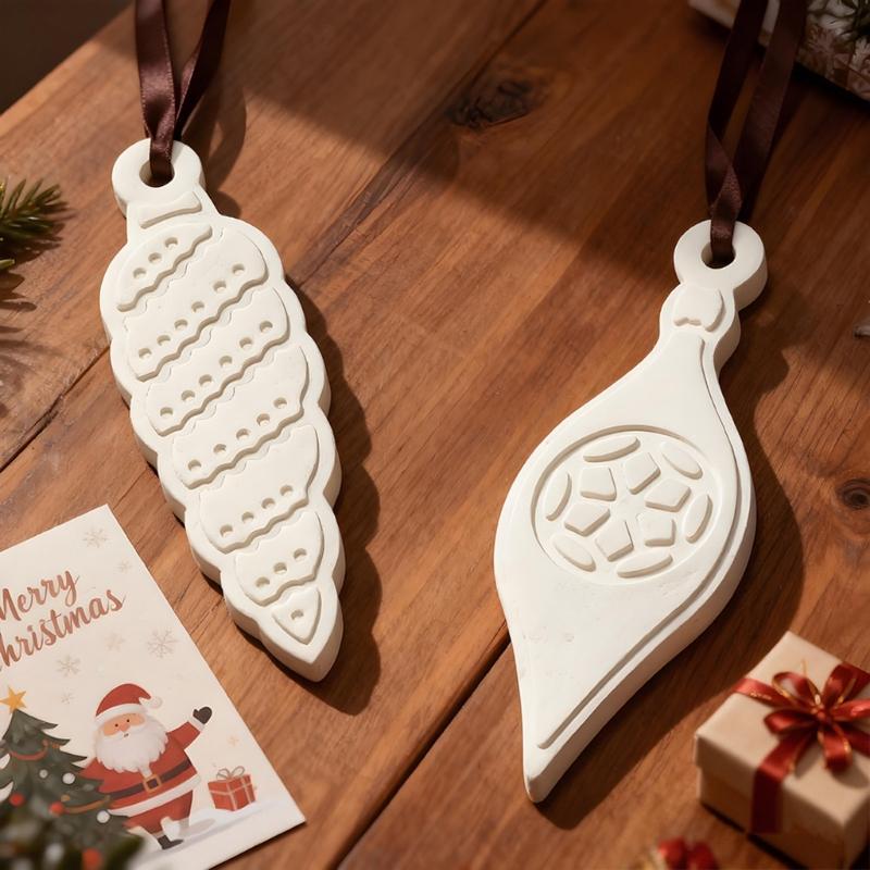 Creative Christmas Tree Ornament Mould Star Pendant Silicone Mold Hanging Accessories Epoxy Resin Jewelry Mold