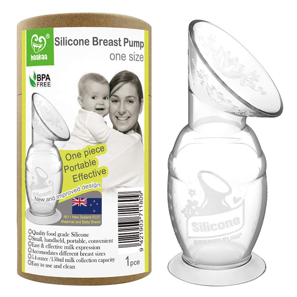 

Haakaa Silicone Breast Pump (100ml)