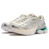 Li Ning Aurora RENEW Cushioning Slip Resistant Abrasion Resistant Low top Casual Shoes Women's Silver White AGCU044-5