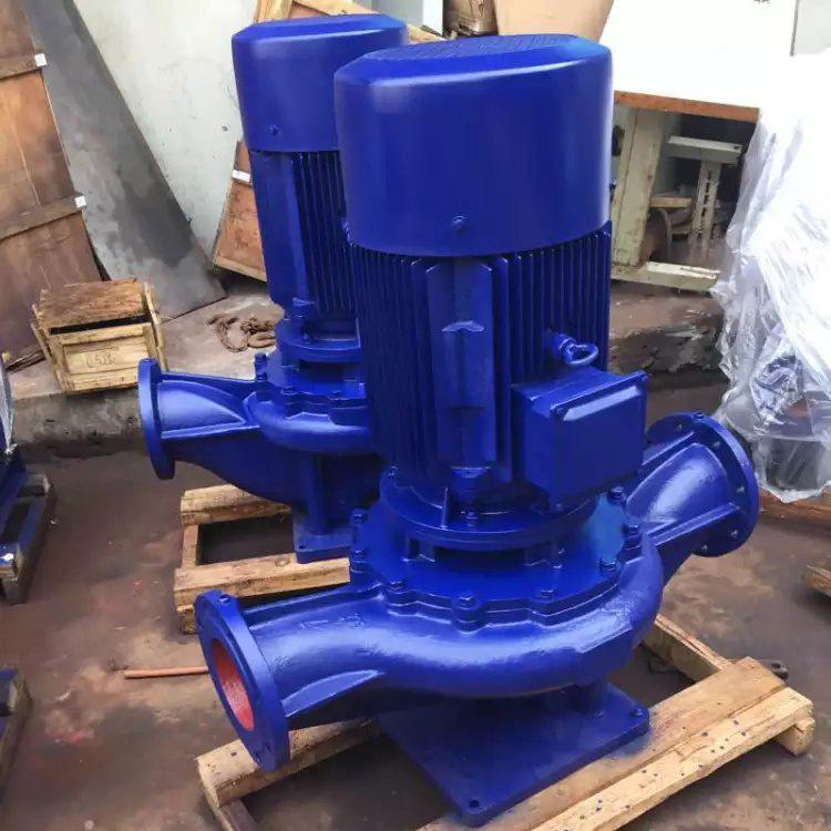 IRG125-125 Vertical Single-Stage Hot Water Pipeline Pump with Explosion-Proof Option