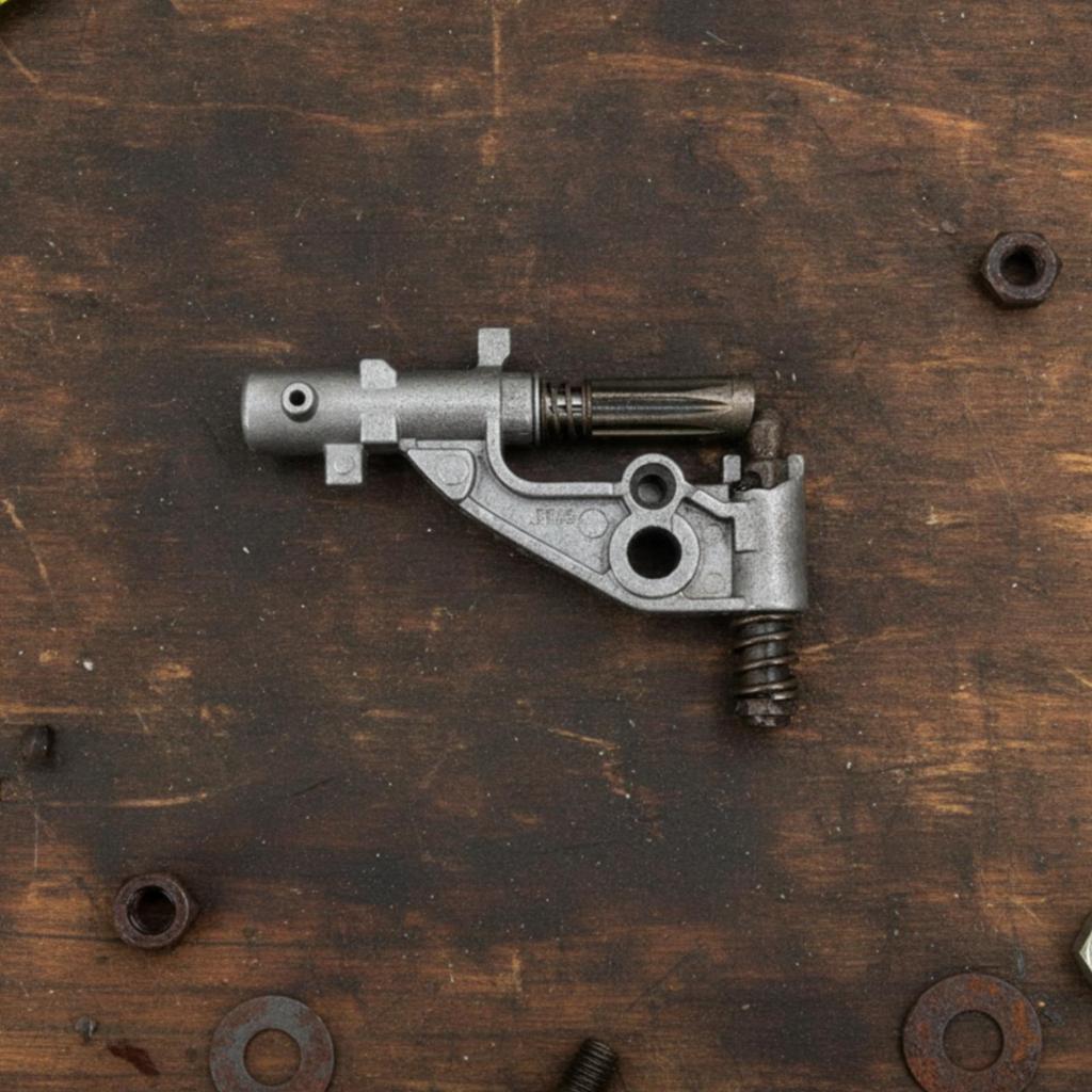 Oil Pump Assembly Metal Woodcutter Compact Part for Amateur Fixers,