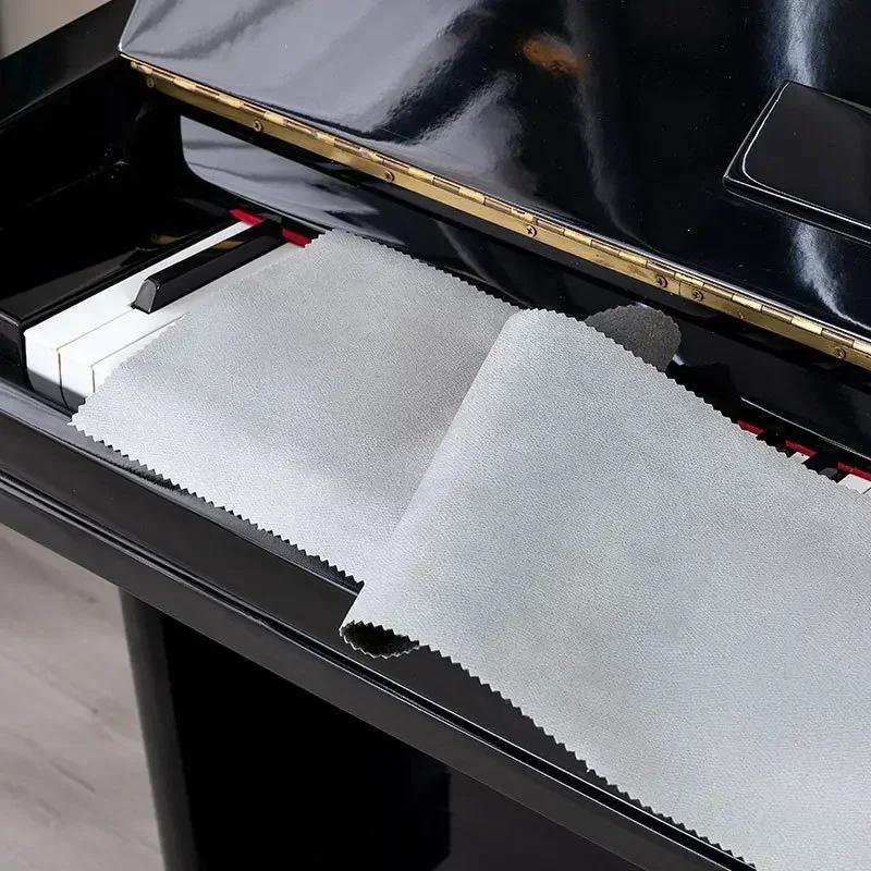 New Piano Keyboard Dust Cover Cloth Modern Minimalist Triangular Standing Electric Piano Towel Simple Cloth Cover For Piano Keys