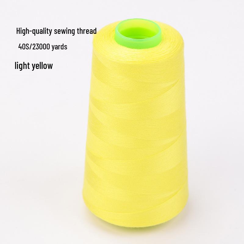 

Shangqing 3000-Yard 402 Sewing Thread: Pagoda Black & White for Machine & Hand Sewing
