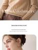 Pure Cashmere Women's Striped Long Sleeve Knit Sweater - Soft, Skin-Friendly, Versatile Pullover for Autumn/Winter