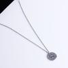 Osobowość Retro Miłośnicy Naszyjnik Ochrona środowiska Bezbarwny Wisiorek ze stali nierdzewnej Kobiecy Streetwear Łańcuszek Naszyjnik