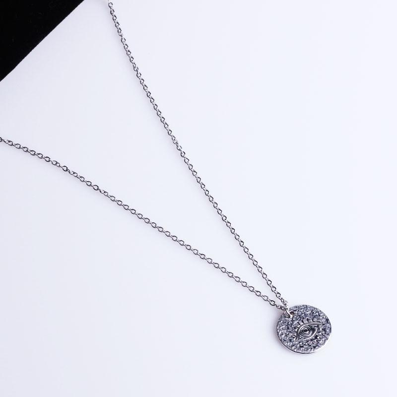 Osobowość Retro Miłośnicy Naszyjnik Ochrona środowiska Bezbarwny Wisiorek ze stali nierdzewnej Kobiecy Streetwear Łańcuszek Naszyjnik