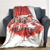 Arsenal Crest Blankets Flannel Printed Breathable Warm Throw Blanket for Home Office Bedspreads 0708a33