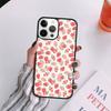 Cute Strawberry Phone Case For iPhone 17 Air 14 13 12 16Pro Max 15  Plus Max Cover Shell Coque